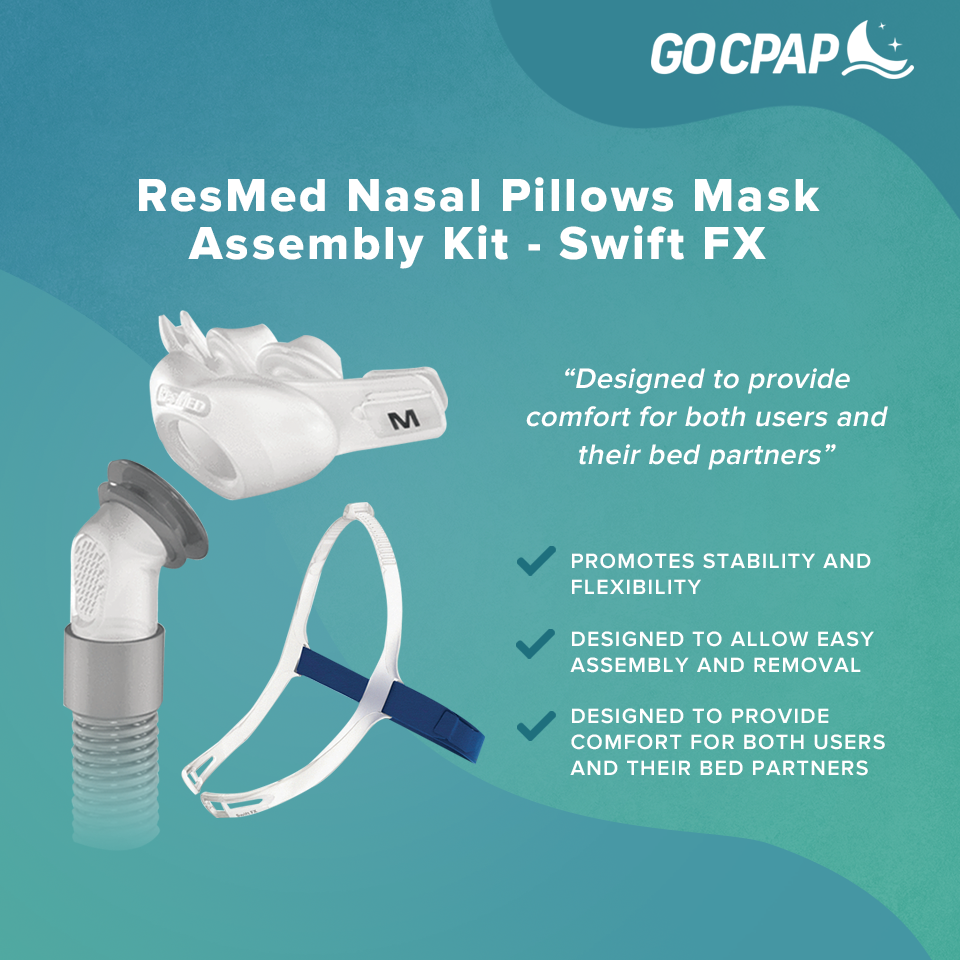 ResMed Swift FX Nasal Pillows Mask Assembly Kit