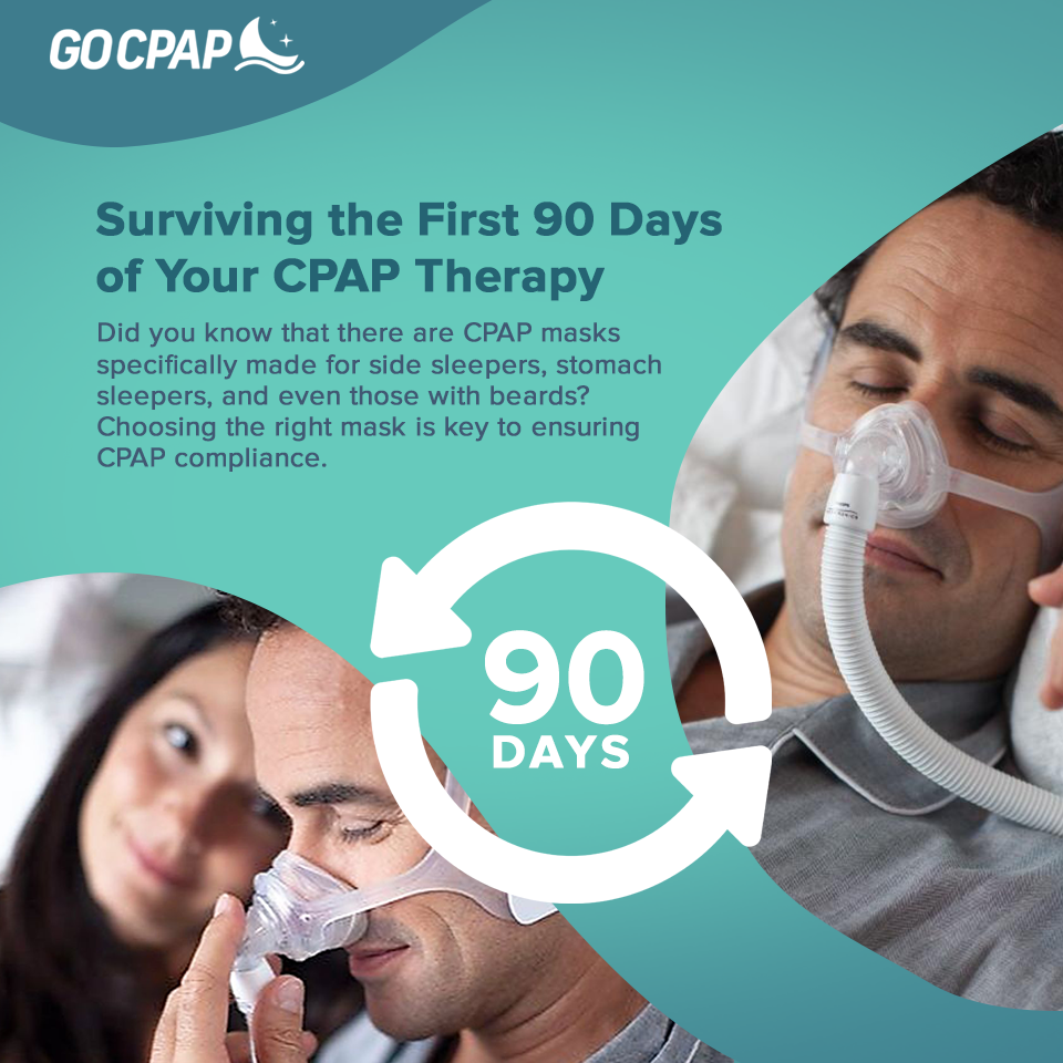 How to Survive the First 90 Days of Your CPAP Therapy
